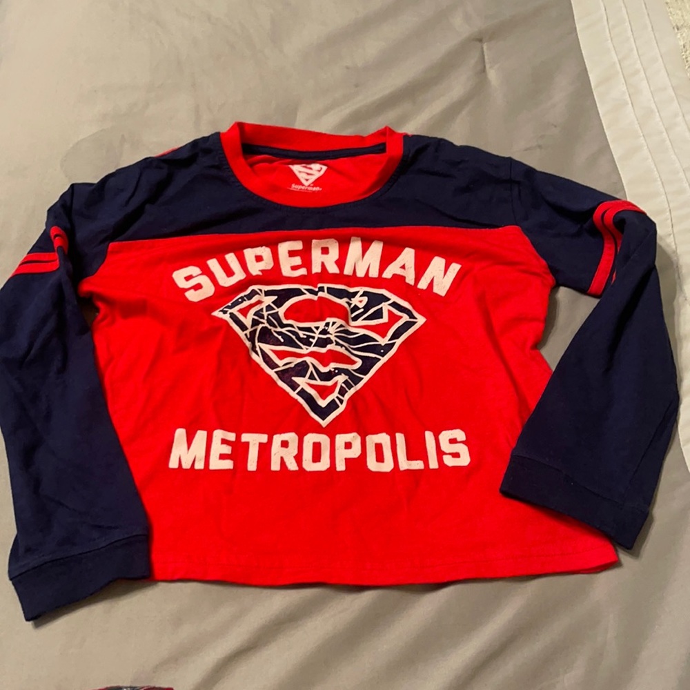 Superman metropolis long sleeve shirt